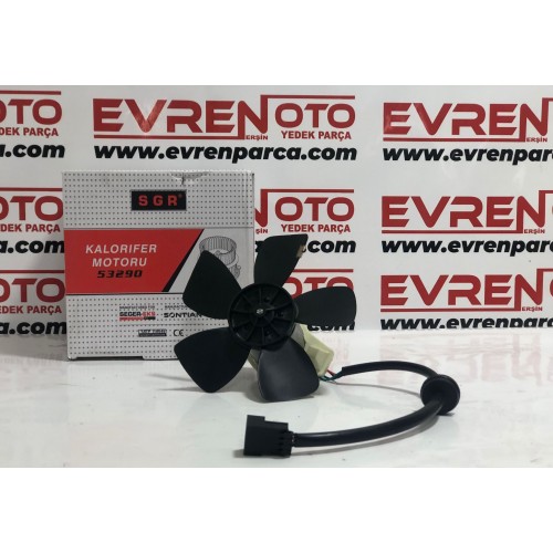 Kalorifer Motoru  Doğan Kartal Slx Şahin S 4 Fişli