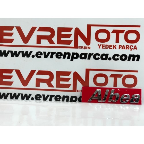 Albea Yazı Nikelajlı