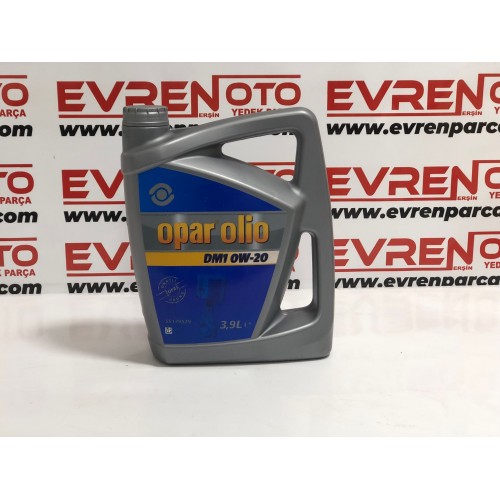 MOTOR YAĞ 0W20 (3.9 LİTRE)