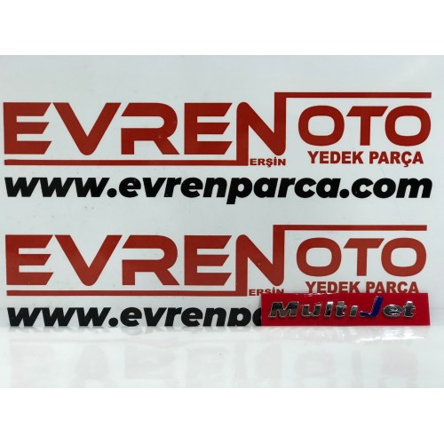 Multijet Mavi Yazı Panda Punto Doblo Palio Albea