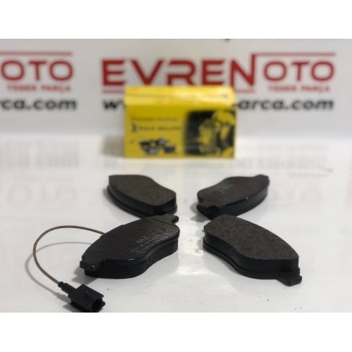 Ön Fren Balata Doblo Linea Fiorino Bravo 1.3 1.6 Jtd Tek Fişli