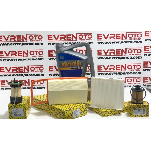 Filtre Seti  Doblo Fiorino 1.3 Euro 6