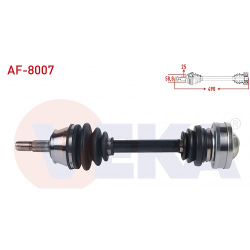 Ön Aks Komple Sağ / Sol Alfa Romeo 156 1.6 - 2.0